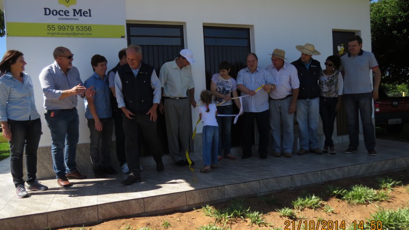 Restinga Seca inaugurou primeira agroindústria de mel do município, na Região Jacuí Centro