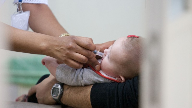 Cerca de metade das crianças já foram vacinadas até o momento