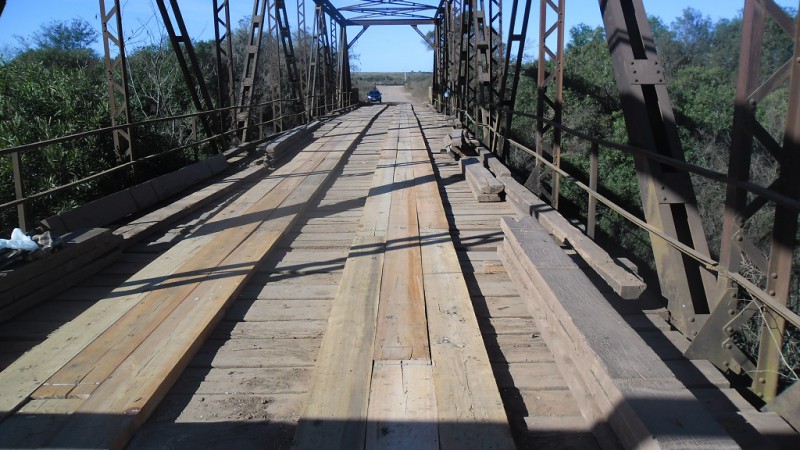 Daer inicia obras na ponte sobre o rio Capivari em Alegrete