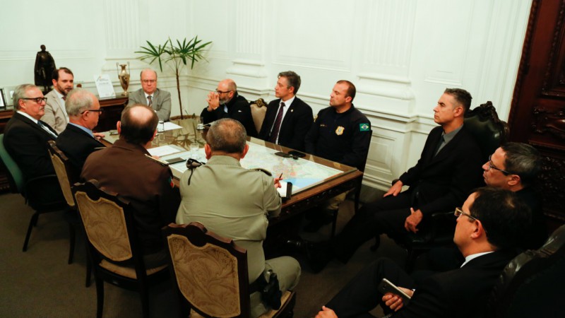 Reunião da cúpula da Segurança Pública