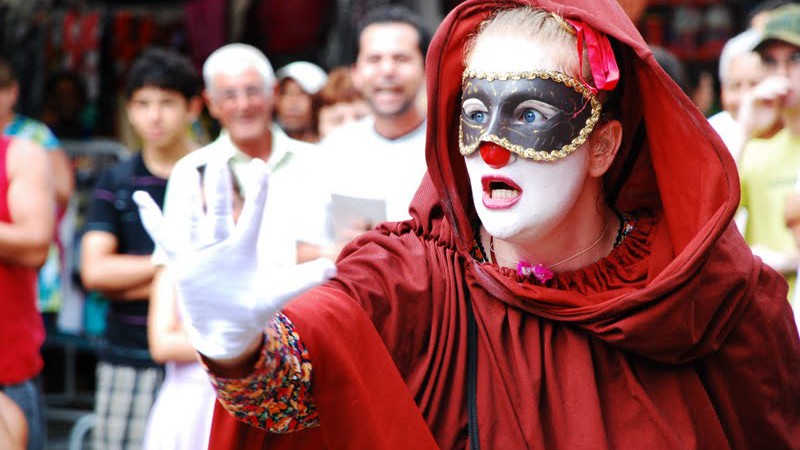 Teatro de Rua na Travessa apresenta Histórias de Circo sem Lona