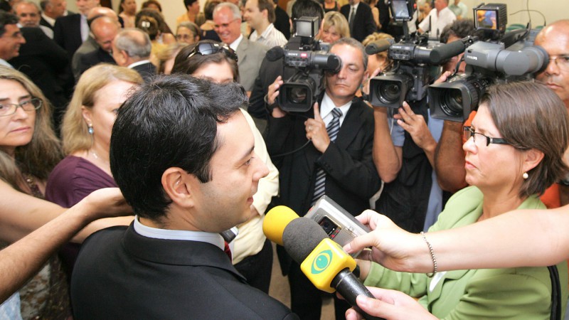 Solenidade de posse do secretário do Estado de Planejamento e Gestão, Ariosto Culau.