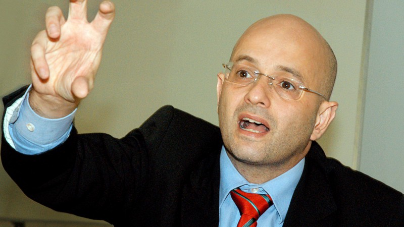 O secret&aacute;rio da Fazenda, Aod Cunha durante coletiva sobre o pagamento do Funcionalismo P&uacute;blico.