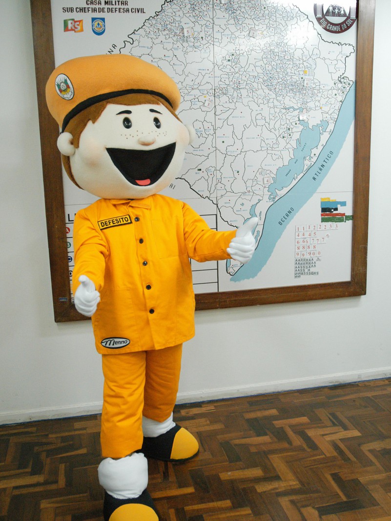 Mascote da Defesa Civil do Estado que será lançado no dia 09 de Julho.
