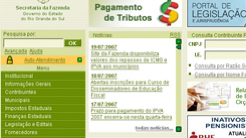 Iniciativa facilita acesso e garante mais transparência sobre as contas públicas A Receita Estadual disponibiliza no site da Secretaria da Fazenda os valores líquidos de ICMS e IPVA que foram repassados pelo Estado aos municípios nos meses de maio e