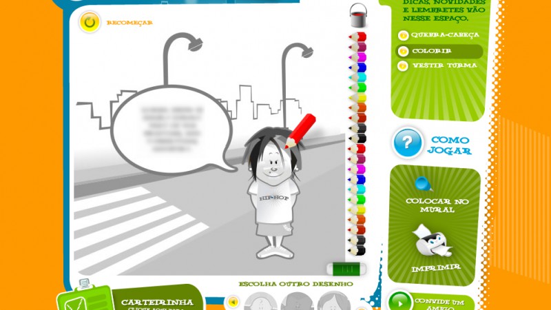 O Detran RS coloca no ar, nesta quinta-feira (11), dois passatempos: histórias para colorir e bonequinhos para vestir. Dando continuidade à implementação do portal Viva Mais www.vivamais.rs.gov.br e da Turma do Buzina, a autarquia brindará os pimpolhos