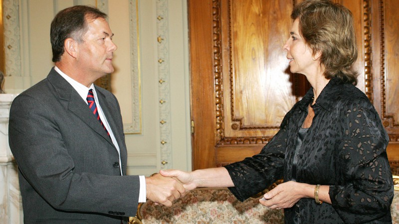 A governadora Yeda Crusius, recebe visita de cortesia do embaixador do Reino da Bélgica no Brasil, Johan Ballegeer.