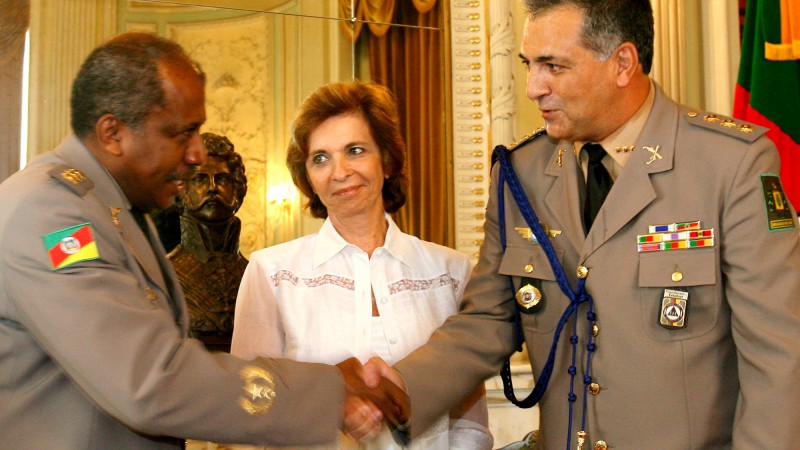 Solenidade de posse do chefe da Casa Militar, Cel. Edson Ferreira Alves.