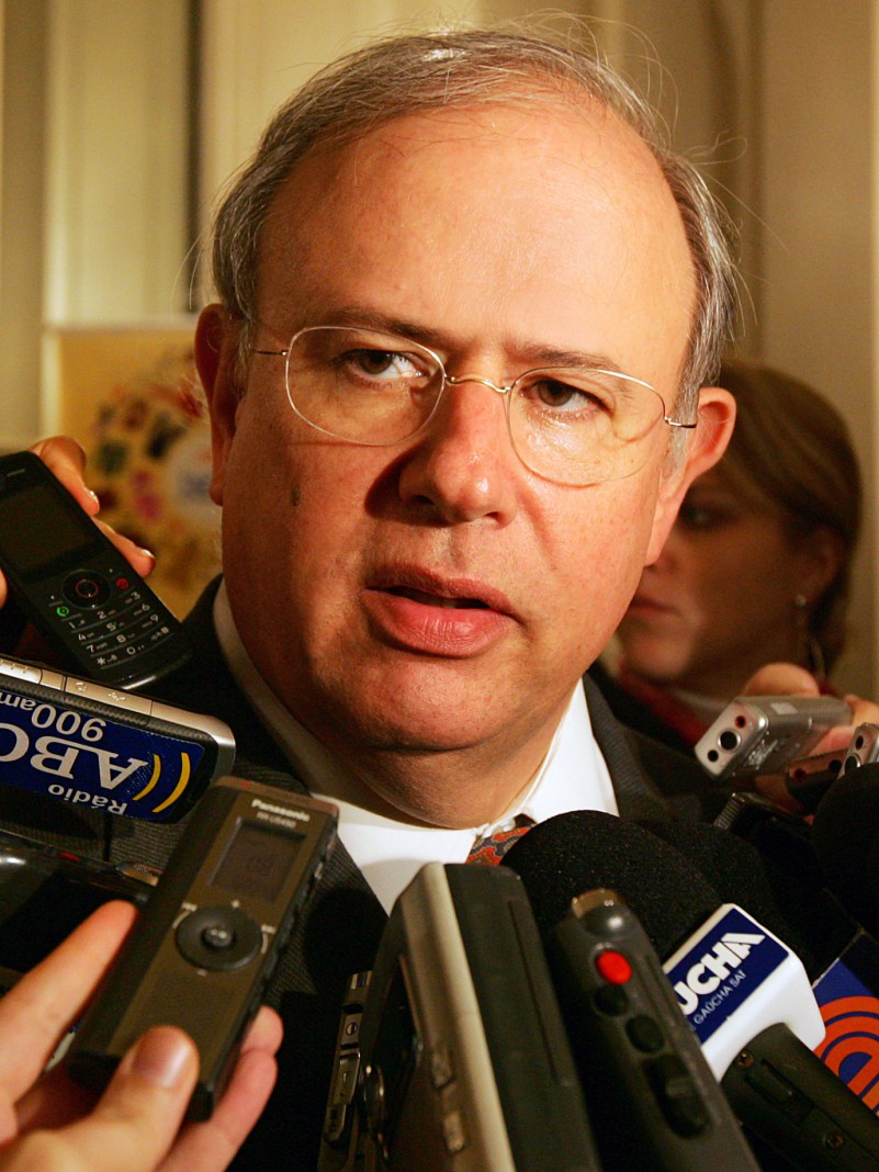 O advogado Eduardo Alckmin, concede entrevista coletiva &agrave; imprensa.