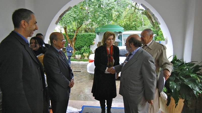 A governadora Yeda Crusius participa da cerim&ocirc;nia de abertura da 6&ordf; Reuni&atilde;o de Alto N&iacute;vel da Nova Agenda de Coopera&ccedil;&atilde;o e Desenvolvimento Fronteiri&ccedil;o Brasil/Uruguai, no Centro de Treinamento da Procergs, no bairro Ipanema, em Porto Alegre.