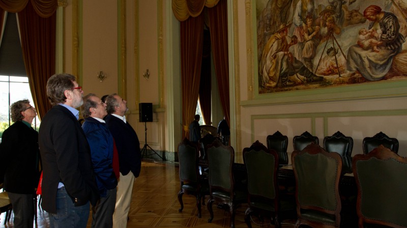 Governador Tarso Genro recebe a direção do Grupo Prisa/El País