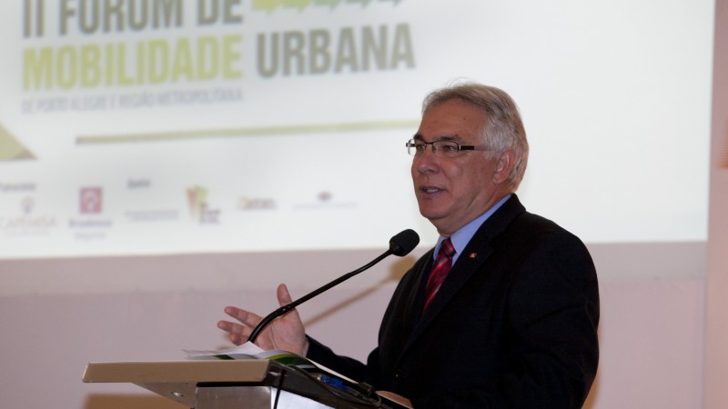 24.04.12: Vice-governador Beto Grill na solenidade de abertura do II Fórum de Mobilidade Urbana de Porto Alegre e Região Metropolitana “O Trânsito em Debate.”