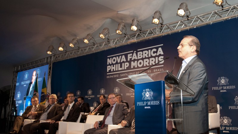 05.04.2013 Governador Tarso Genro participa da Inaugura&ccedil;&atilde;o da Nova F&aacute;brica da Philip Morris