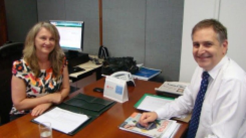 O presidente da Fundação para o Desenvolvimento de Recursos Humanos, Jorge Branco, foi recebido em Brasília, nesta quarta-feira (27), no Ministério do Planejamento, Orçamento e Gestão (MPOG). Durante reunião com a secretária de Logística e Tecnologia da
