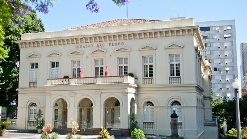 Theatro São Pedro.