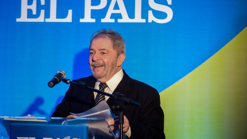 PORTO ALEGRE, RS, BRASIL, 06.06.14: Ex-presidente Lula durante Seminário El País. Foto: Alina Souza/Palácio Piratini