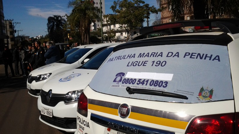 Secretaria implantou Patrulha Maria da Penha e uma Delegacia Especializada no Atendimento à Mulher, além de entregar duas viaturas para a Susepe