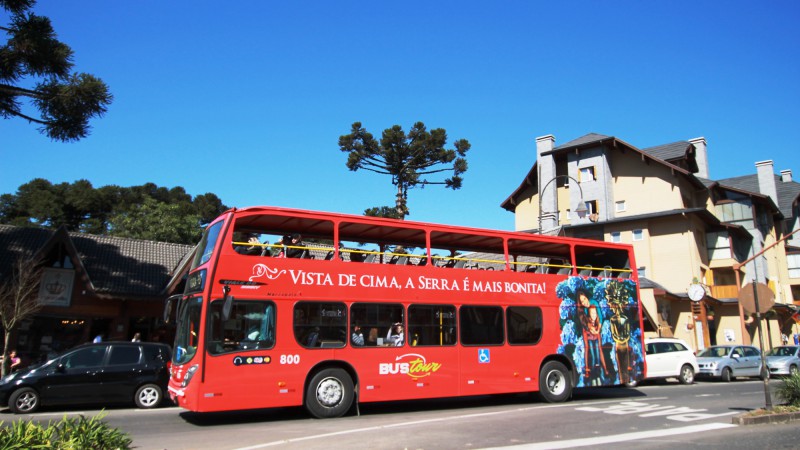 Transporte Coletivo Turístico, Bus Tour, contempla principais atrações dos dois municípios