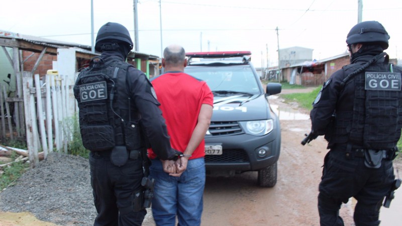 Conforme levantamento da Secretaria da Segurança Pública, primeiro trimestre do ano registra cerca de 400 prisões ao dia