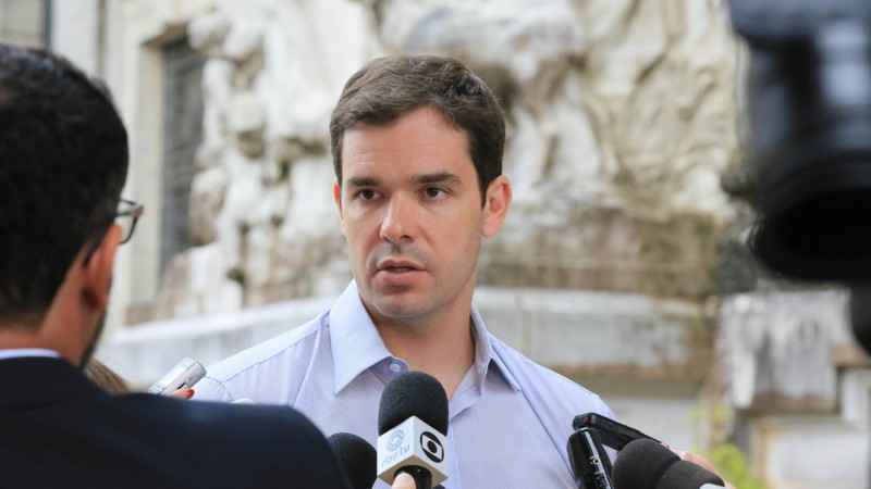 PORTO ALEGRE, RS, BRASIL 04.12.2015: O chefe da Casa Civil, Márcio Biolchi, esclareceu, nesta sexta-feira (4), através de entrevista coletiva à imprensa, as formas de recebimento do 13º salário aos servidores públicos do Executivo. Foto: Galileu