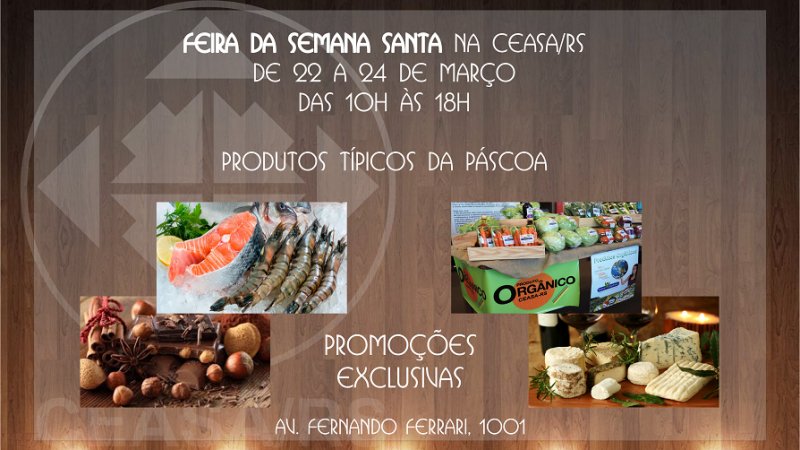 Ceasa terá Feira da Semana Santa