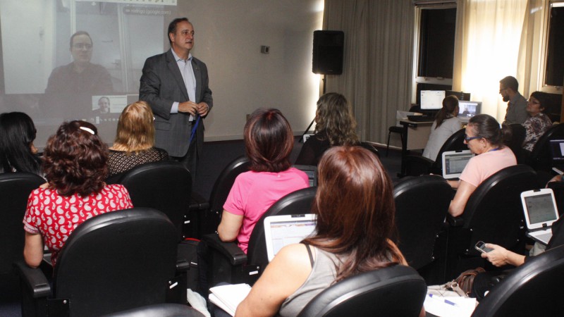 Multiplicadores do Projeto Google recebem capacitação na Seduc