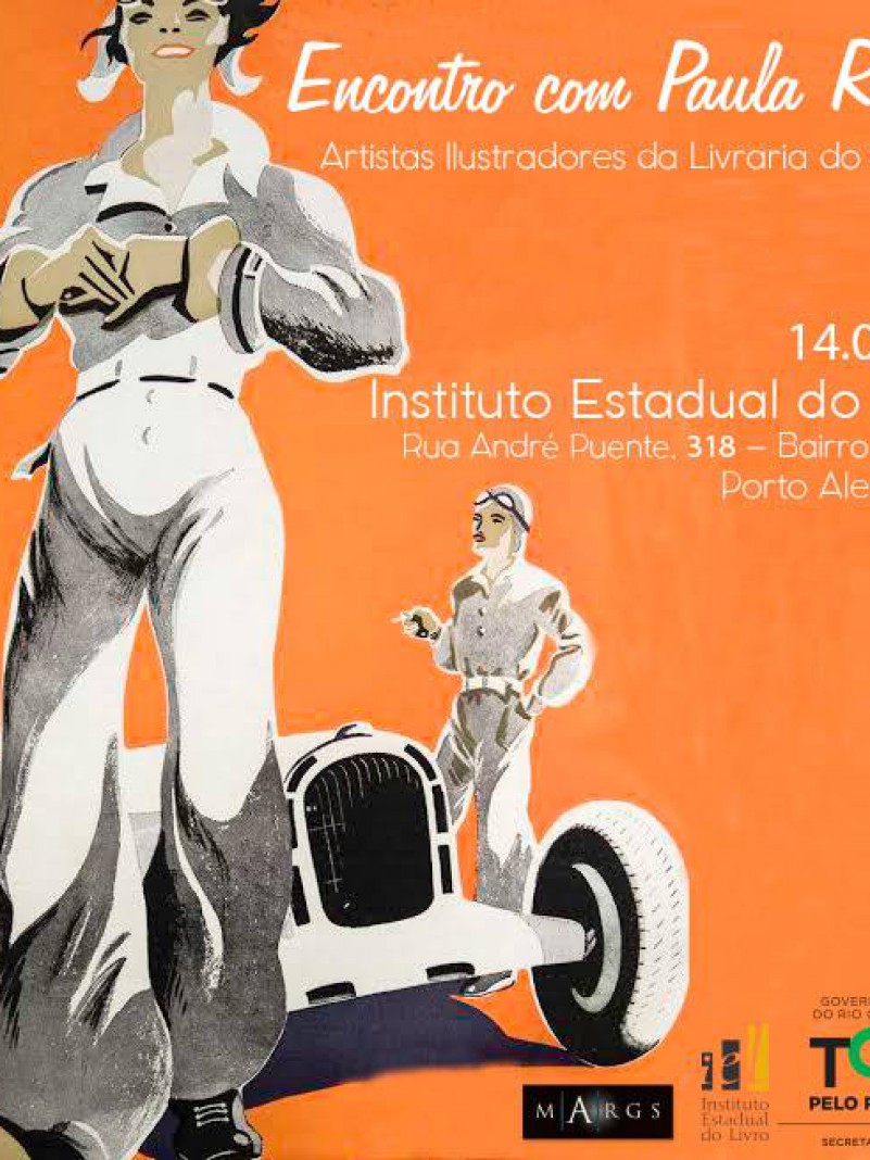 IEL recebe a jornalista e ilustradora Paula Ramos para um bate-papo sobre os ilustradores da Livraria do GloboIEL recebe a jornalista e ilustradora Paula Ramos para um bate-papo sobre os ilustradores da Livraria do Globo