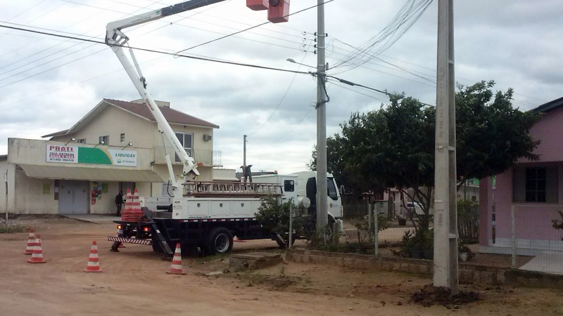 CEEE melhorias em Camaquã