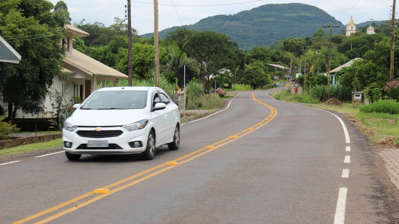 Pavimentação da VRS-843 impulsiona economia no Vale do Caí