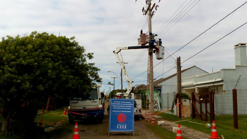 CEEE conclui melhorias na rede de energia de Capão Novo