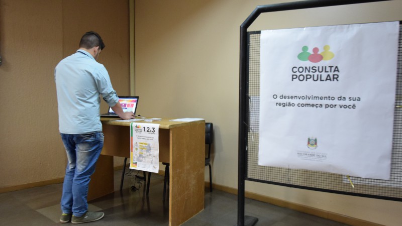 Mais de 200 mil eleitores já votaram na Consulta Popular 2017-2018