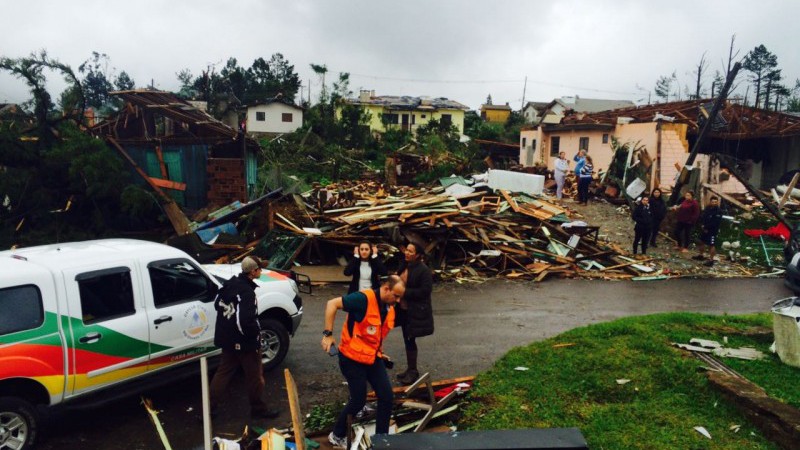 São Francisco de Paula foi atingida por um tornado no mês de março