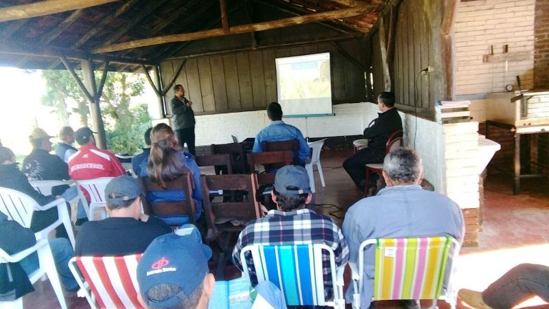 Curso de manejo ocorreu na Estância do Chalé, em Cachoeira do Sul
