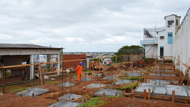 Pres&iacute;dio de Camaqu&atilde; inicia obras de amplia&ccedil;&atilde;o para mais 54 vagas