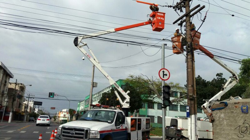 Ação inclui, além da instalação de estruturas, projetos de poda de galhos de árvores junto às redes de energia