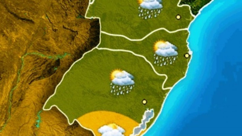 A semana começa com tempo aberto, possibilitando que os produtores retomem o plantio de arroz