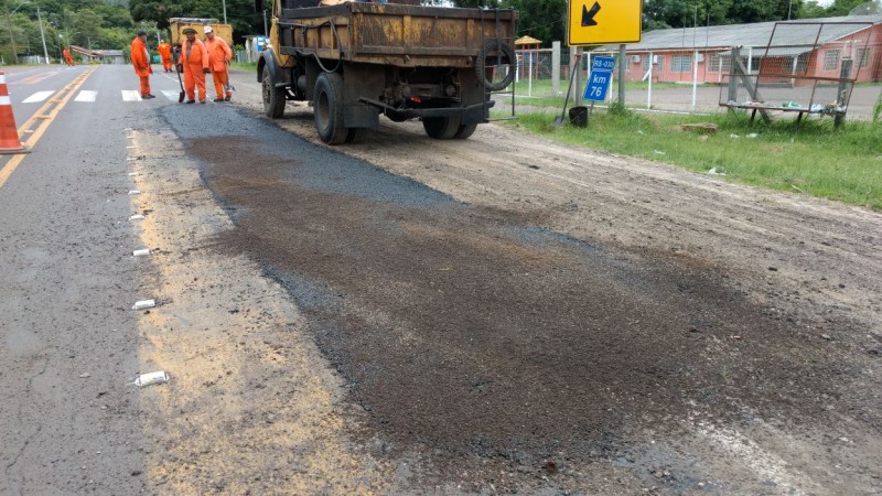 Reparos na ERS-030 e ERS-786 integram a&ccedil;&otilde;es da Opera&ccedil;&atilde;o Ver&atilde;o para Todos