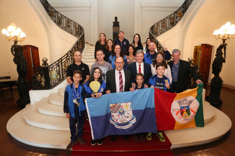 Equipe da Escola Visconde de Mauá, de Portão, representará o estado em Antália, na Turquia