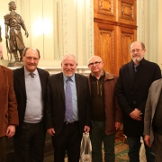 PORTO ALEGRE, RS, BRASIL 24.05.2018: Governador José Ivo Sartori recebeu em audiência na tarde desta quinta-feira (24), no Palácio Piratini, o Cônsul-Geral do Estado de Israel em São Paulo, Dori Goren. Foto: Luiz Chaves/Palácio Piratini