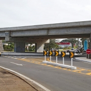 SANTA CRUZ DO SUL, RS, BRASIL 15.06.2018: O governador José Ivo Sartori inaugurou, nesta sexta-feira (15), importantes obras que beneficiam a travessia urbana da RSC-287, na região do Vale do Rio Pardo: Anel Viário, viaduto Fritz e Frida, e a duplicação d