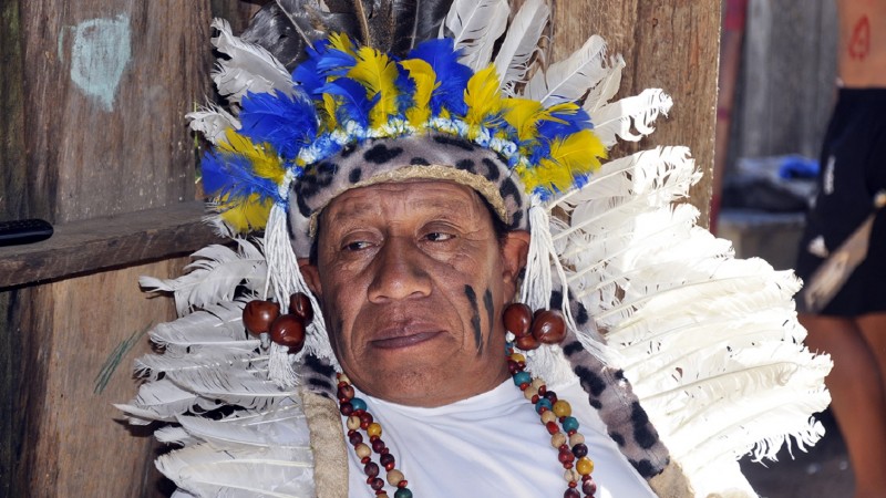 os ind&iacute;genas trocaram experi&ecirc;ncias e ideias sobre t&eacute;cnicas educacionais aplicadas &agrave; sa&uacute;de das aldeias