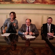 PORTO ALEGRE, RS,BRASIL, 20.11.2018 : O governo do Estado lançou, nesta terça-feira (20), um novo programa para regularizar a captação de águas subterrâneas no Rio Grande do Sul, no Palácio Piratini. A iniciativa da Secretaria do Ambiente e Desenvolviment