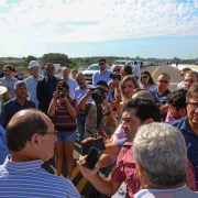 PORTO ALEGRE, RS, BRASIL 23.11.2018:  O governador José Ivo Sartori e o secretário dos Transportes, Humberto Canuso, inauguraram, nesta sexta-feira, 23, o viaduto sobre a Avenida Itacolomi, no km 18 da ERS-118, em Gravataí. O ato aconteceu durante vistori