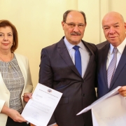 Inauguração da Árvore das Nações com o Corpo Consular do Rio Grande do Sul