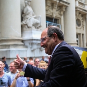 Cerimônia de entrega de veículos para assistência social a municípios gaúchos