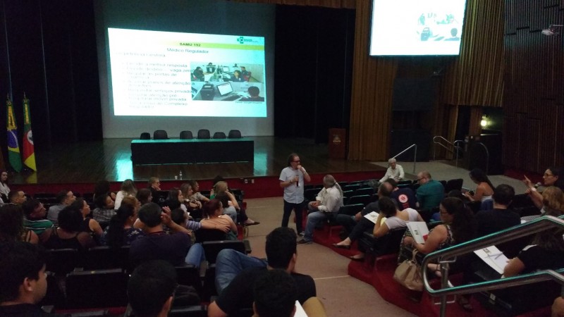 O curso foi ministrado por Paulo de Tarso Abraão, autoridade nacional em regulação médica
