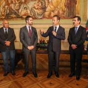 PORTO ALEGRE, RS, BRASIL, 05/02/2019 - Governador Eduardo Leite recebeu no Palácio Piratini os deputados e deputadas estaduais no início da noite desta terça-feira (05). Fotos: Felipe Dalla Valle e Gustavo Mansur/Palácio Piratini.