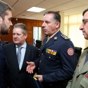 PORTO ALEGRE, RS, BRASIL, 06/02/2019 - O governador Eduardo Leite recebeu na tarde dessa quarta-feira(06) a medalha do Mérito Judiciário Militar durante sessão solene no Tribunal de Justiça Militar. Fotos: Felipe Dalla Valle / Palácio Piratini