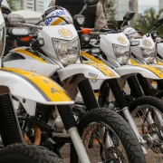 PORTO ALEGRE, RS, BRASIL, 08/03/2019 - Primeira mobilização conjunta das forças de segurança nos 34 municípios que integram o Gabinete de Gestão Integrada da Região Metropolitana de Porto Alegre (GGIMPOA) do programa RS SEGURO. Fotos: Felipe Dalla Valle 