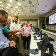 PORTO ALEGRE, RS, BRASIL, 08/03/2019 - Primeira mobilização conjunta das forças de segurança nos 34 municípios que integram o Gabinete de Gestão Integrada da Região Metropolitana de Porto Alegre (GGIMPOA) do programa RS SEGURO. Fotos: Felipe Dalla Valle 